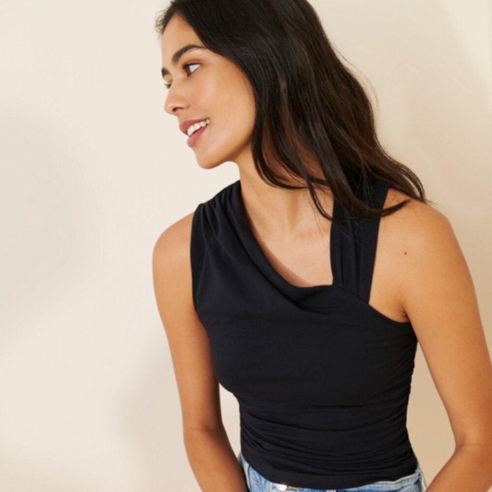 Anthropologie Maeve Asymmetrical Tank - Size MED - EUC